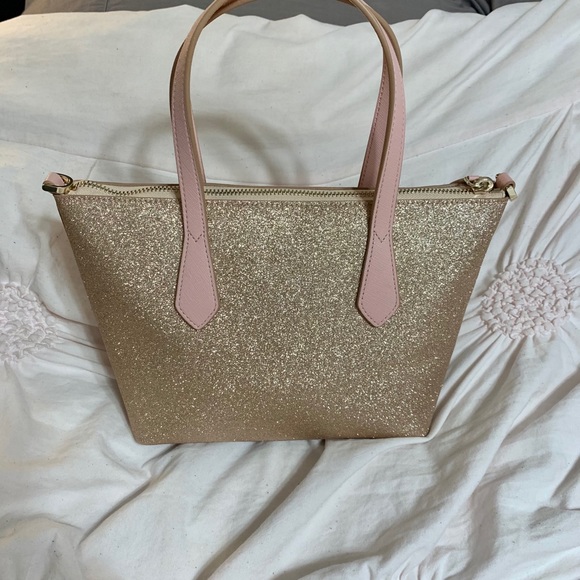 Kate Spade Joeley Glitter Ina Small Crossbody Bag - Picture 7 of 8